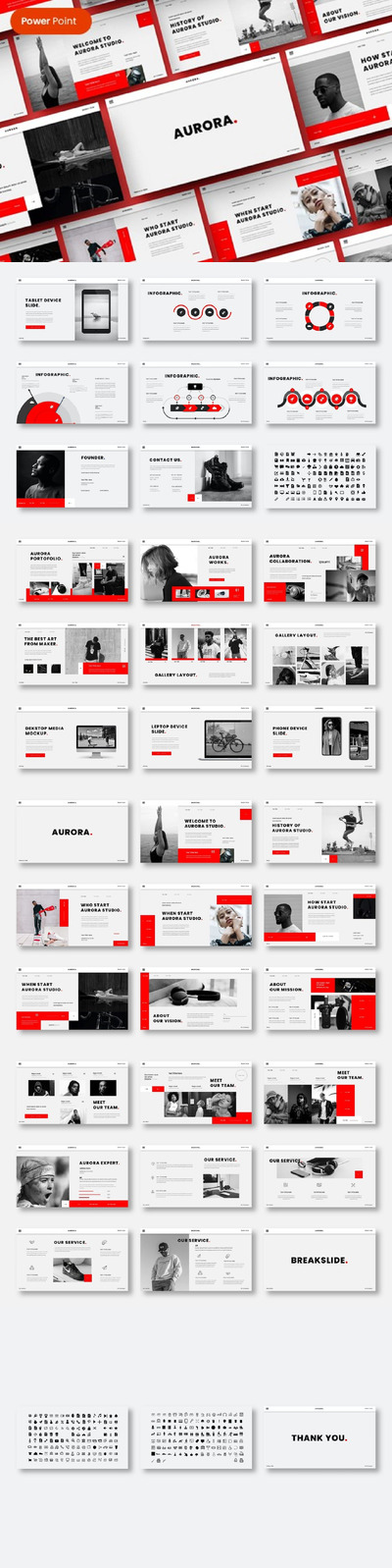 企业和商业介绍PPT模板 (PPTX)