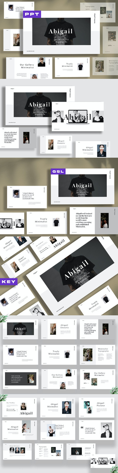 服装品牌推广ppt模板 (PPTX)