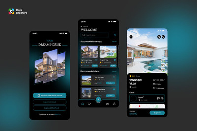 房地产应用APP UI KIT (FIG)