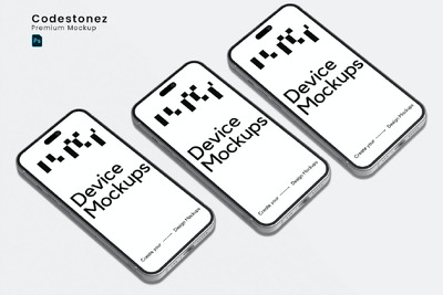 智能手机实物样机 (PSD)