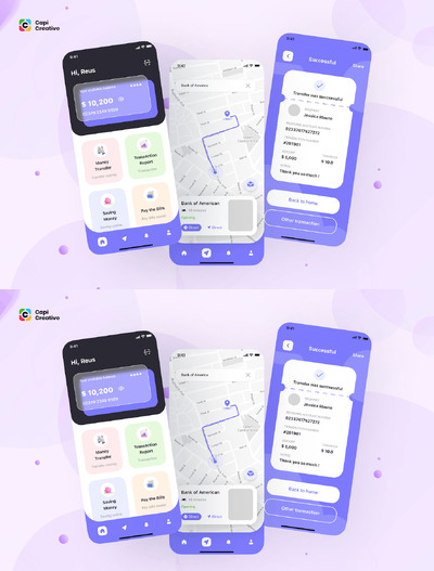 网银银行移动应用APP UI KIT (FIG)