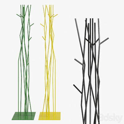 COVO Latva金属衣帽架3D模型（OBJ,FBX,MAX）