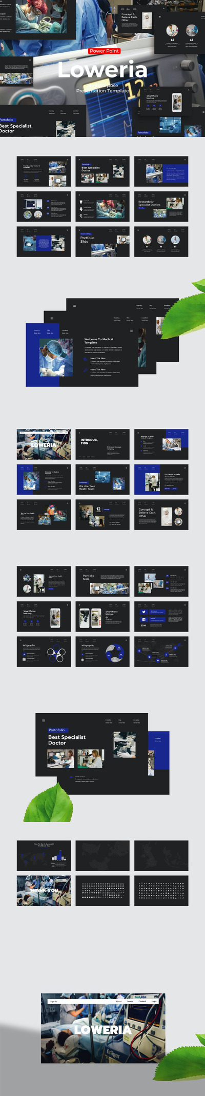 创业项目多用途的PPT模板