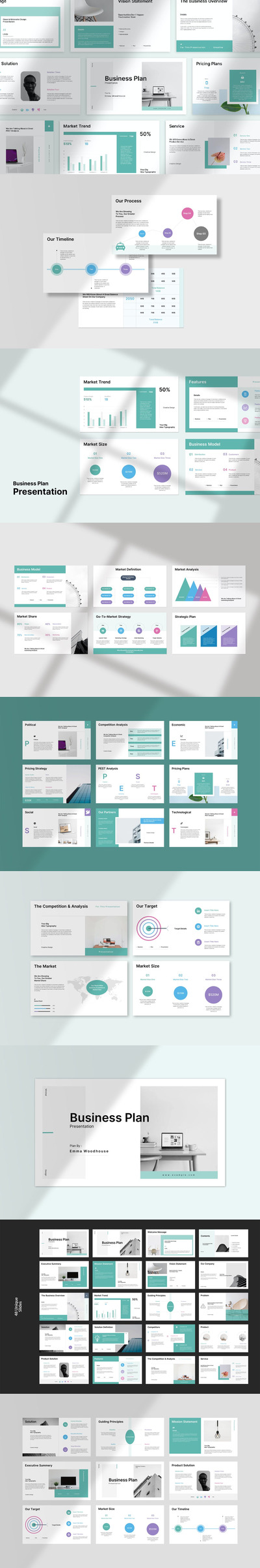 商业计划PPT模版