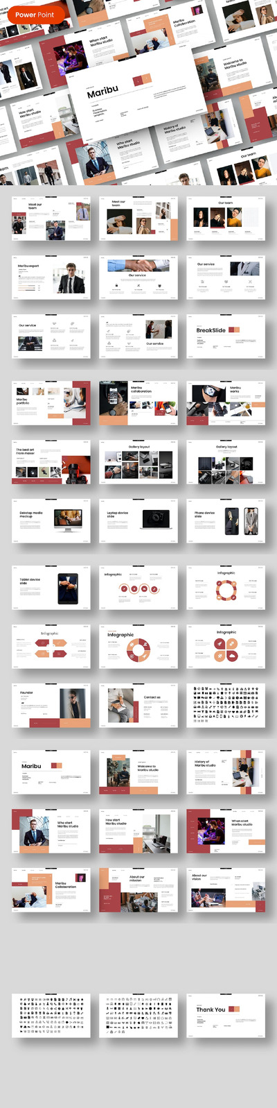 创意机构介绍PPT模版