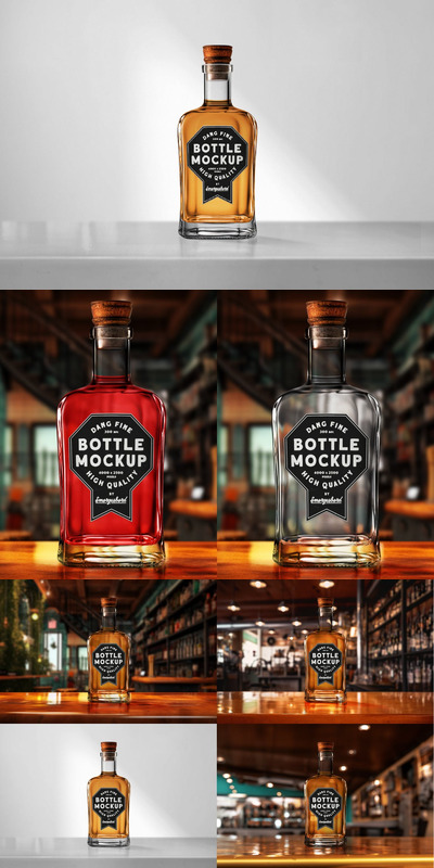 瓶子实物模型样机 (PSD)