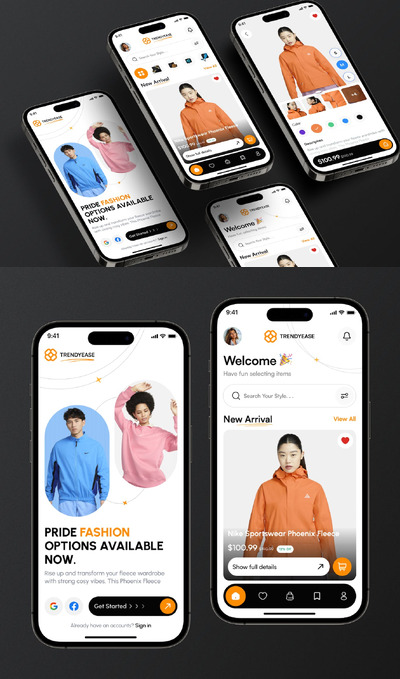 时尚电商应用程序APP UI KIT (FIG)