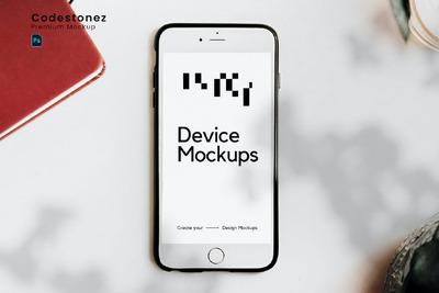 iPhone 手机模型样机 (PSD)