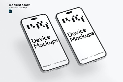 iPhone 14 手机样机 (PSD)