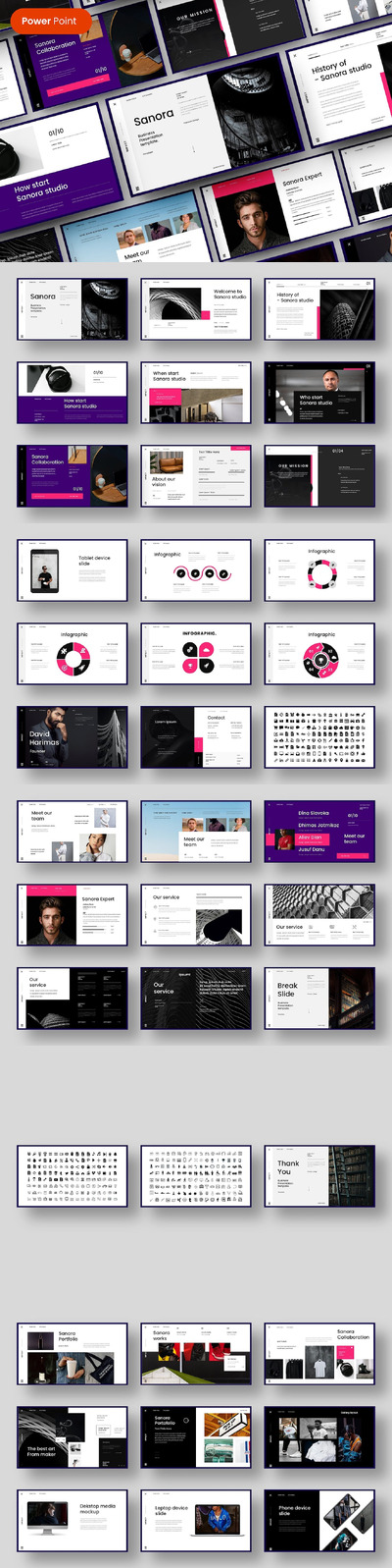 企业&业务介绍PPT模版 (PPTX)