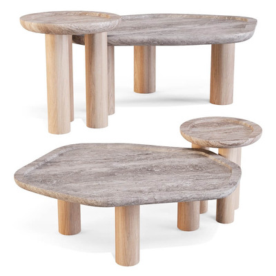 El-Verano咖啡桌 边桌3D模型（OBJ,FBX,MAX）