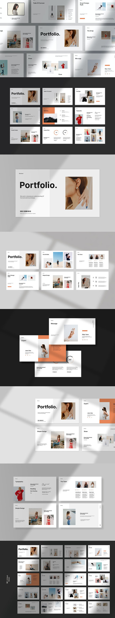 公文包演示模板PPT模版 (PPTX)