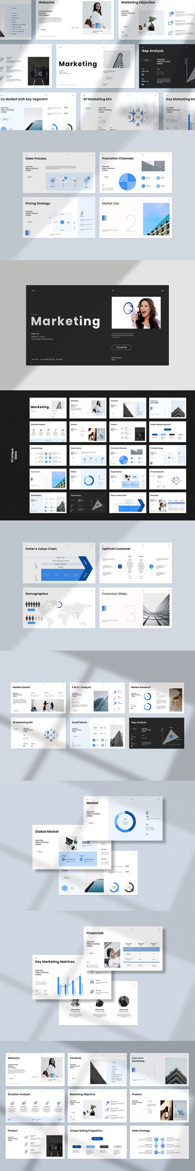 营销计划演示PPT模版 (PPTX)