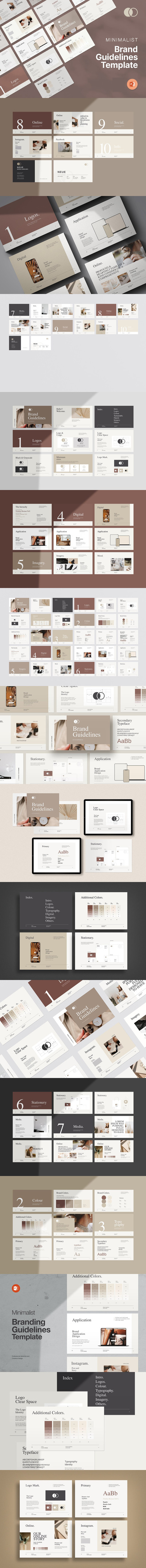 品牌指南PPT模版 (PPTX)