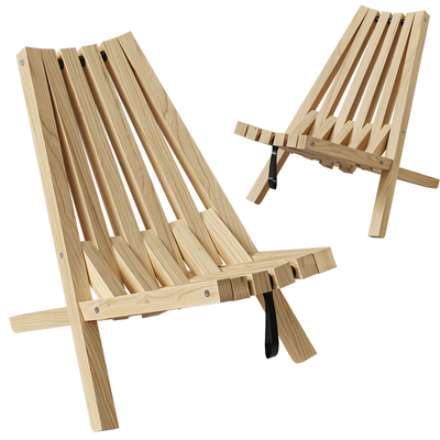 Weltevree Field木质躺椅3D模型（OBJ,FBX,MAX）