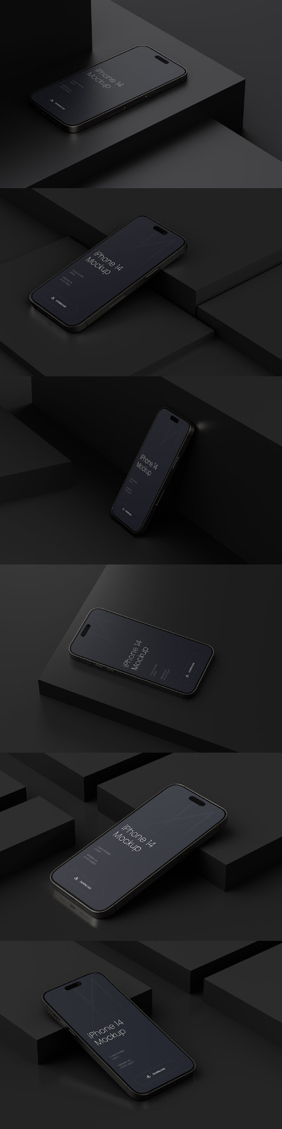 iPhone 14 样机手机样机 (PSD)
