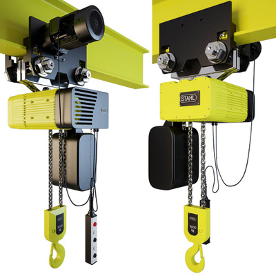 Stahl ST50起重机配件3D模型（OBJ,MAX）