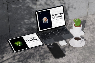 iPad Pro 样机 (PSD)