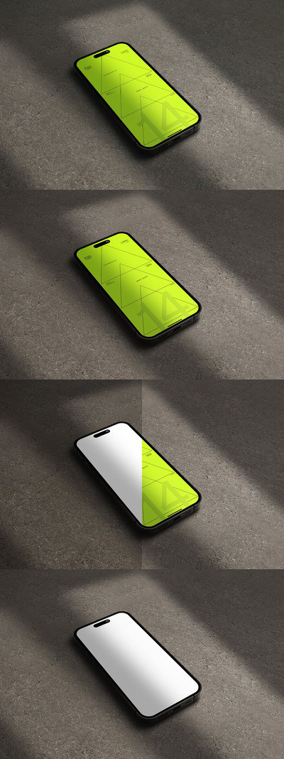 iPhone样机 (PSD,JPG)