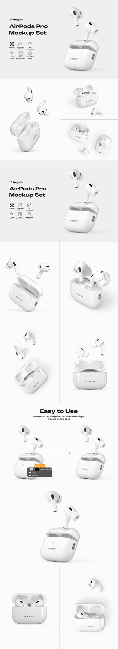 AirPods Pro 样机套装 (PSD)