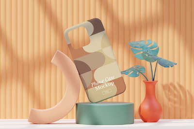 手机壳样机美学 (PNG)