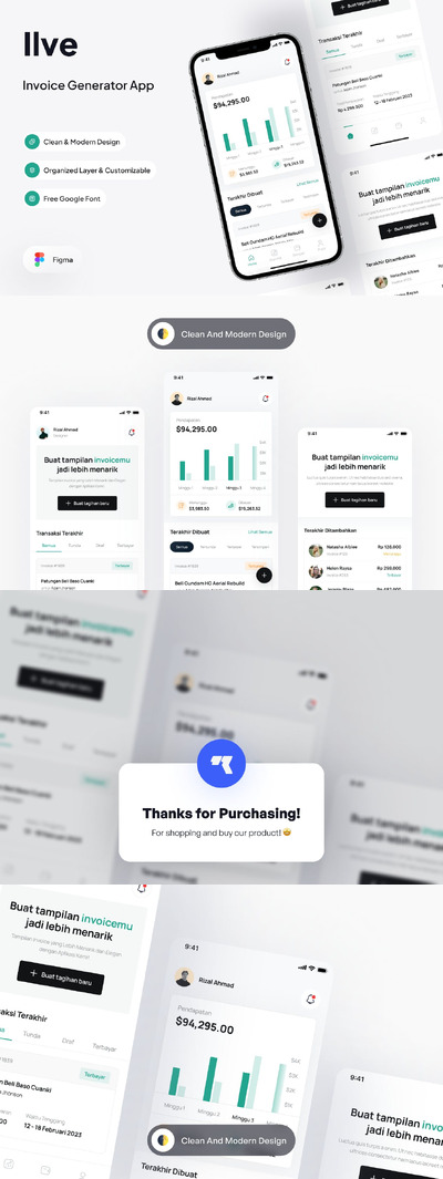 支出管理主页设计2.0 App UI kit (FIG)
