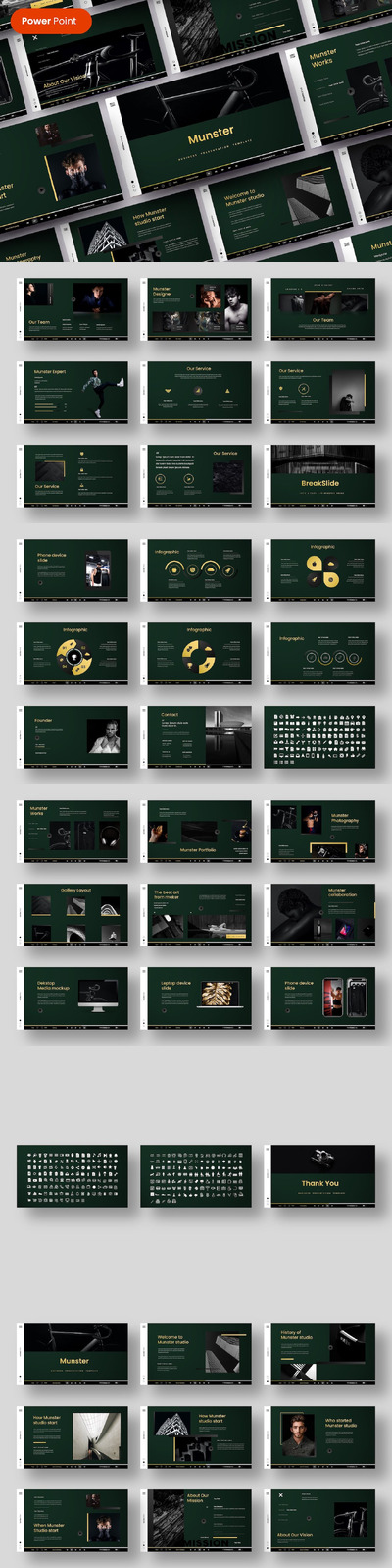 商业计划书 PPT模版 (PPTX)