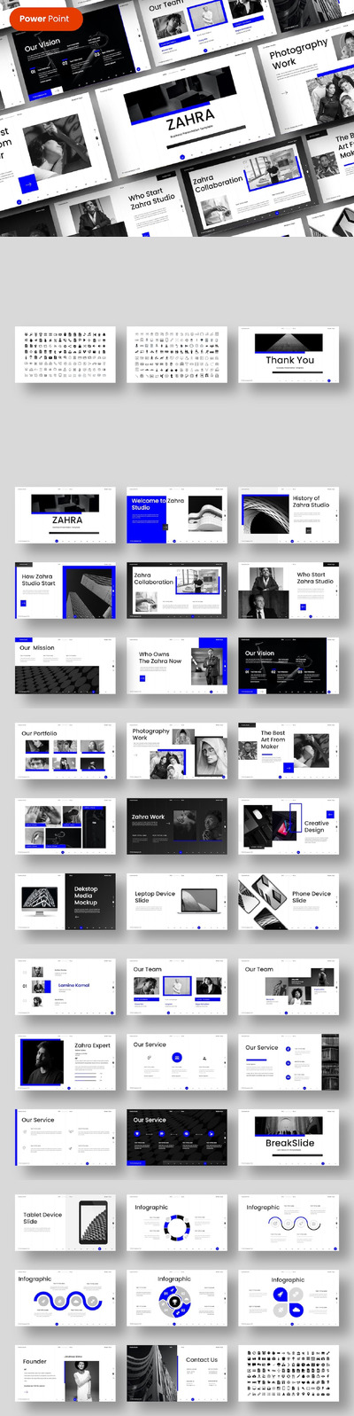 商业项目介绍 PPT模版 (PPTX)