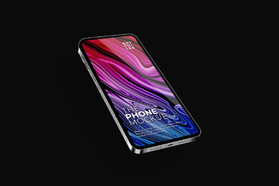 手机屏幕样机（PSD、PNG、PDF）