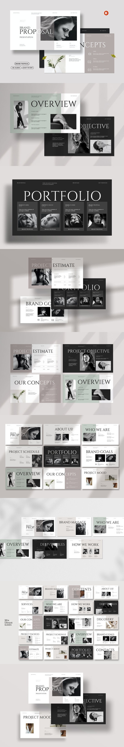 品牌提案PPT模版