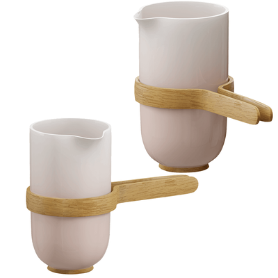 Mazo KYO带木质手柄的陶罐3D模型（OBJ,FBX,MAX）