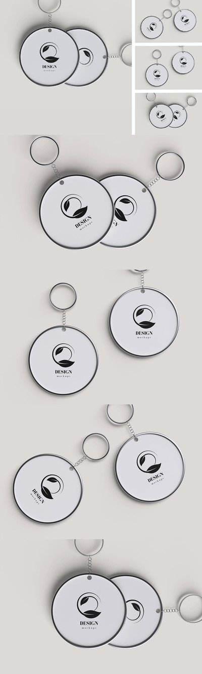 钥匙圈样机 (PSD,PDF)