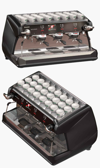 RANCILIO CLASSE 11 xcelsius咖啡机3D模型（OBJ,FBX,MAX）