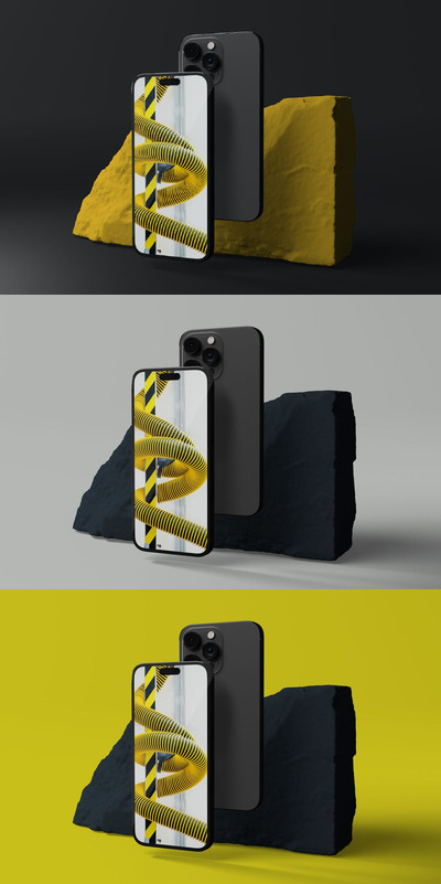 iPhone 14 Pro Max 样机 (PSD)