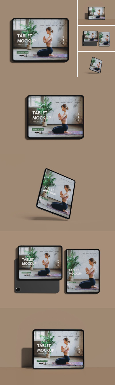 iPad Pro 样机 (PSD)