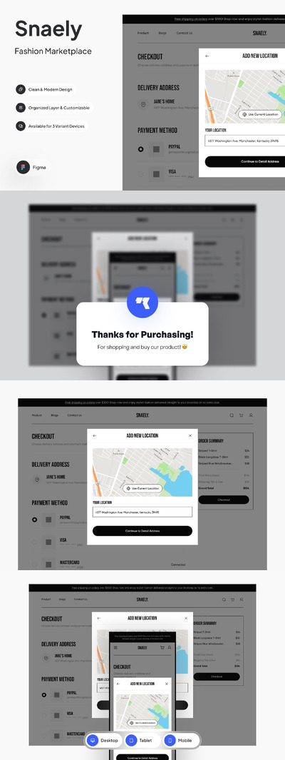 位置页面网页UI (FIG)