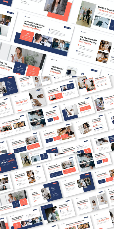 品牌营销简报PPT模版 (PPT,PPTX)