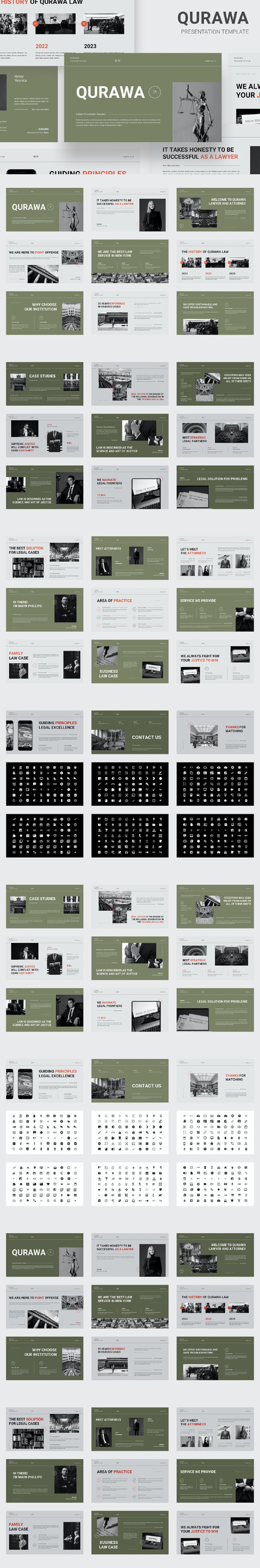 律师事务所PPT模版 (PPTX)
