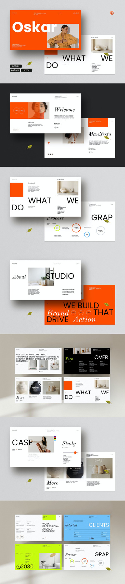 设计机构推介会PPT模版 (PPTX)