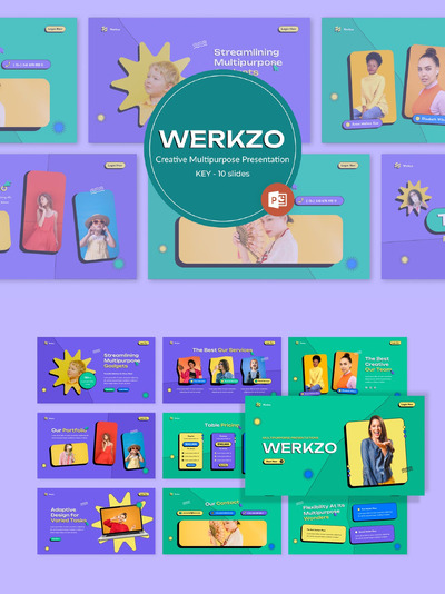 创意多用途PPT模版 (PPT,PPTX)