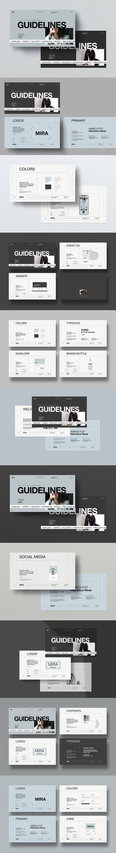 品牌指南PPT模版 (PPTX)