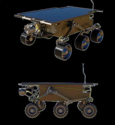 旅居者火星车3D模型（OBJ,FBX,MAX）