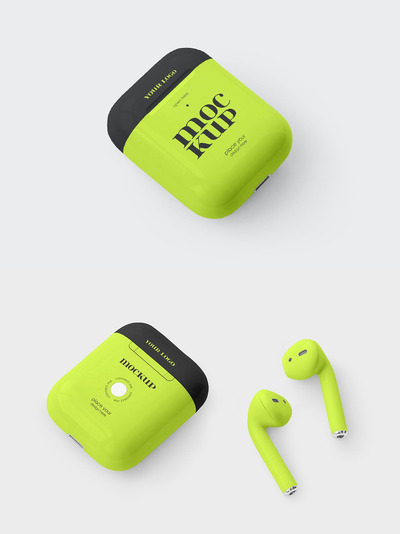 Airpods 外壳样机 (PSD)
