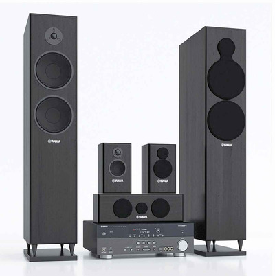 Yamaha家庭影院系统 音箱3D模型（MAX）