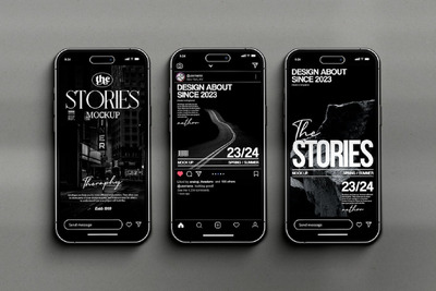 Instagram 样机集 (PSD)