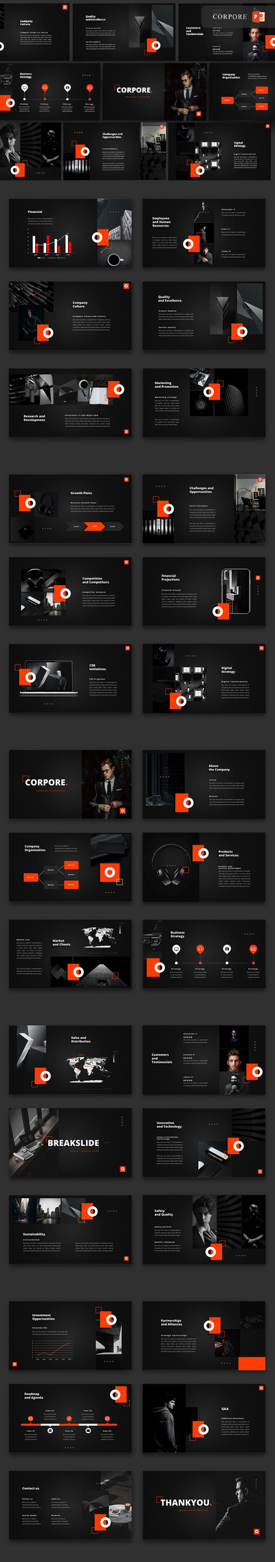 企业 - 企业专业 PPT模版 (PPT)