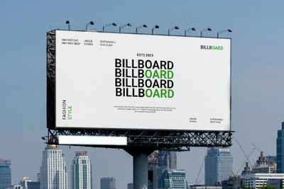 广告牌样机 (PSD,JPG)