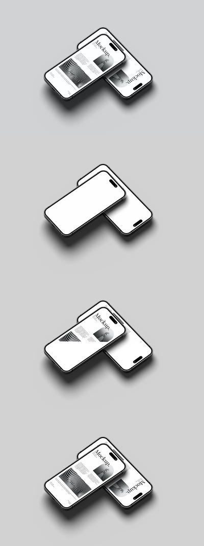 手机样机 (PSD,JPG)