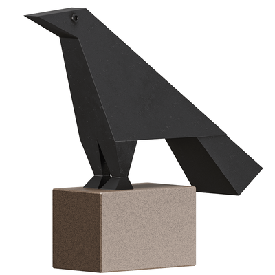 Harutyun Karapetyan乌鸦雕像3D模型（OBJ,FBX,MAX）