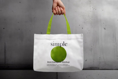 手提袋样机 (PSD,JPG)